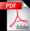 PDF Icon with Black Background
